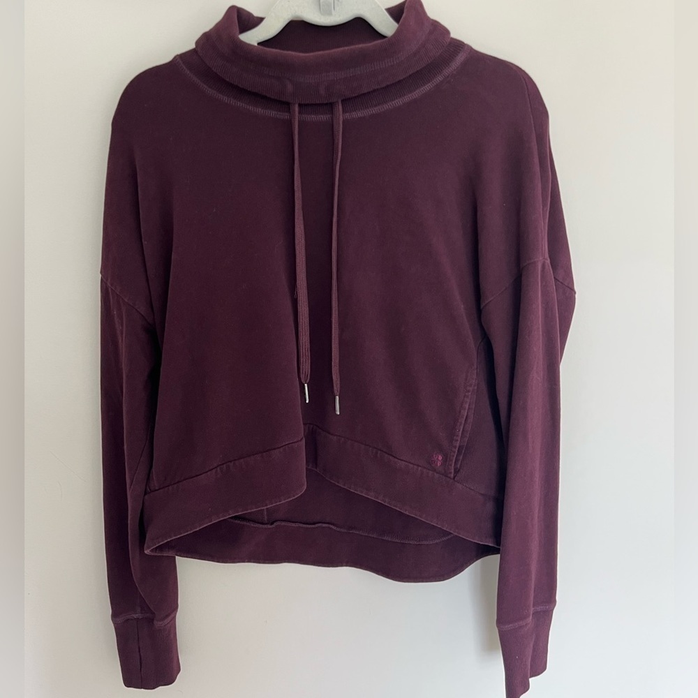 Sweaty Betty Harmonise Luxe Sweater Sweatshirt Cropped Size XS